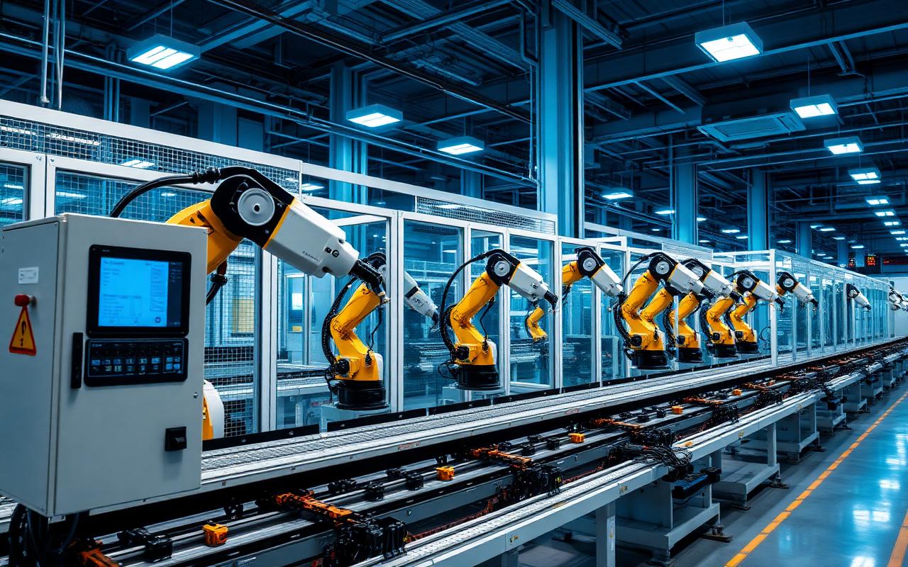 Engineering work environment on a industrial manufacturing & automation project
